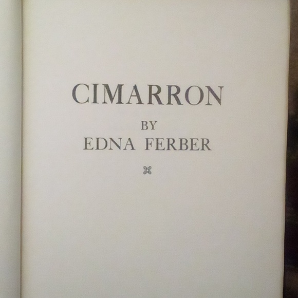 hardcover edition of cimarron by Edna Ferber - Picture 5 of 8